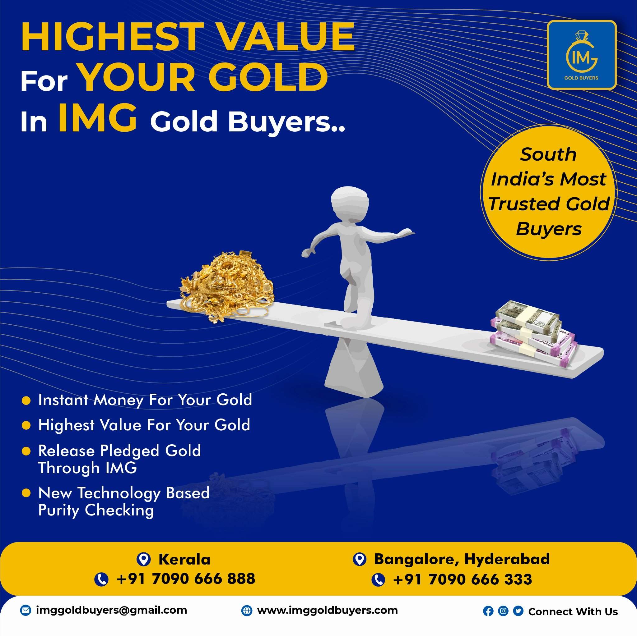 Sell Gold for Cash in Kozhikode
